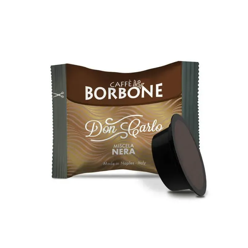 Caffè Borbone Don Carlo Lavazza A Modo Mio compatibile Miscela Nero 100 pezzi