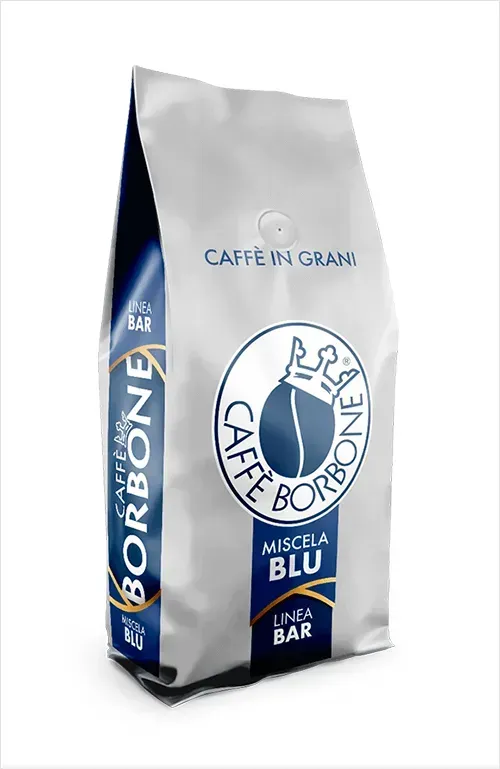 Caffè Borbone Miscela Blu Caffè in grani da bar da 1 kg.