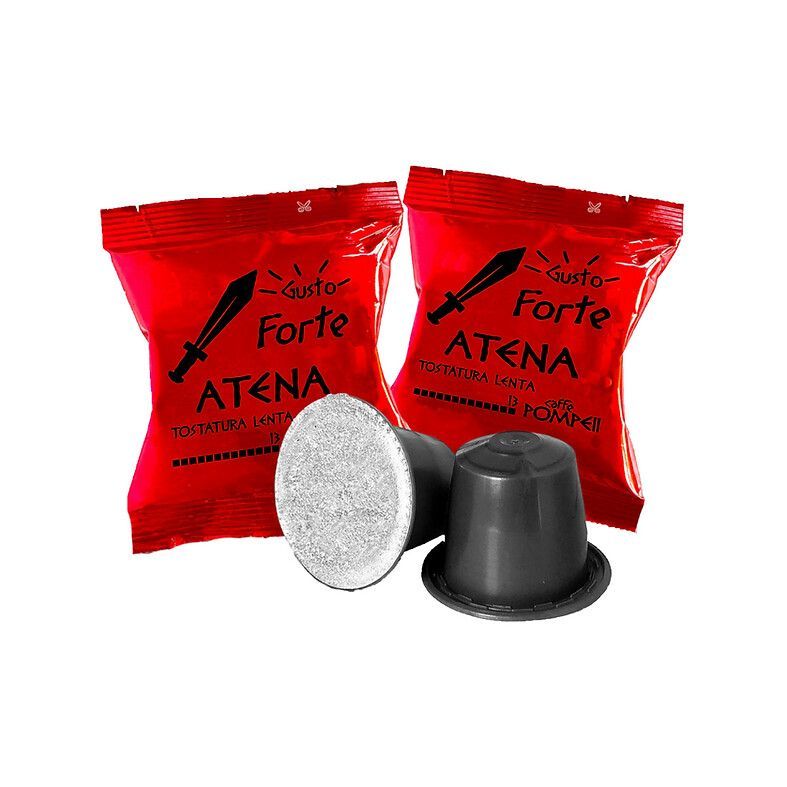 Capsule Nespresso Miscela ATENA Rosso Caffè Pompeii 100 pz