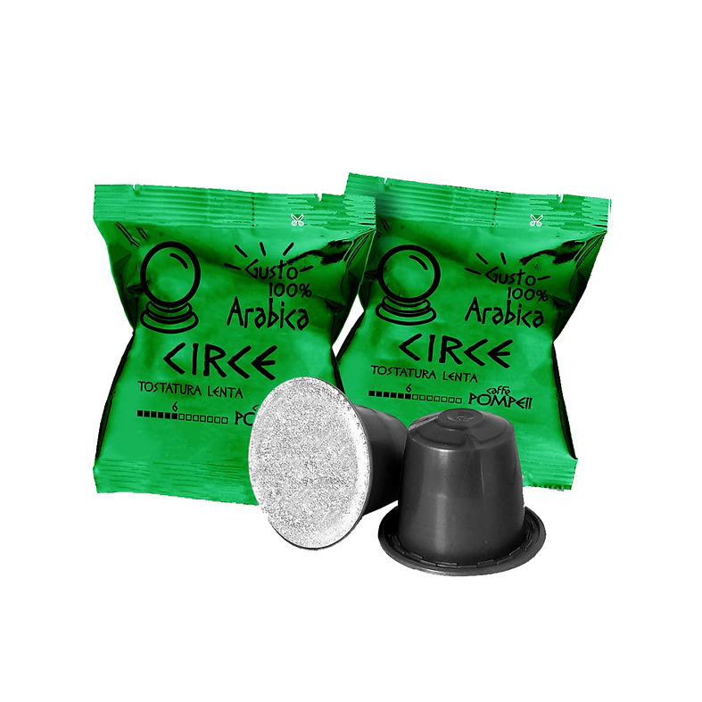 Capsule Nespresso Miscela CIRCE Verde Caffè Pompeii 100 pz