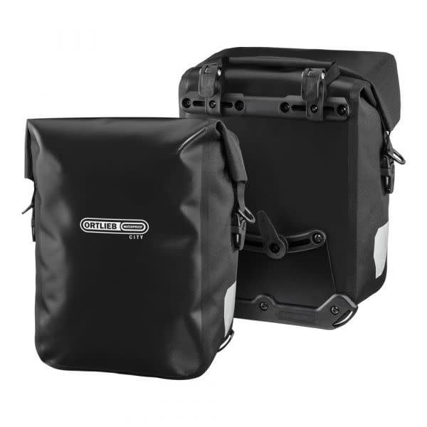 Ortlieb Back-Roller City Rear Pannier: Pair~ Black