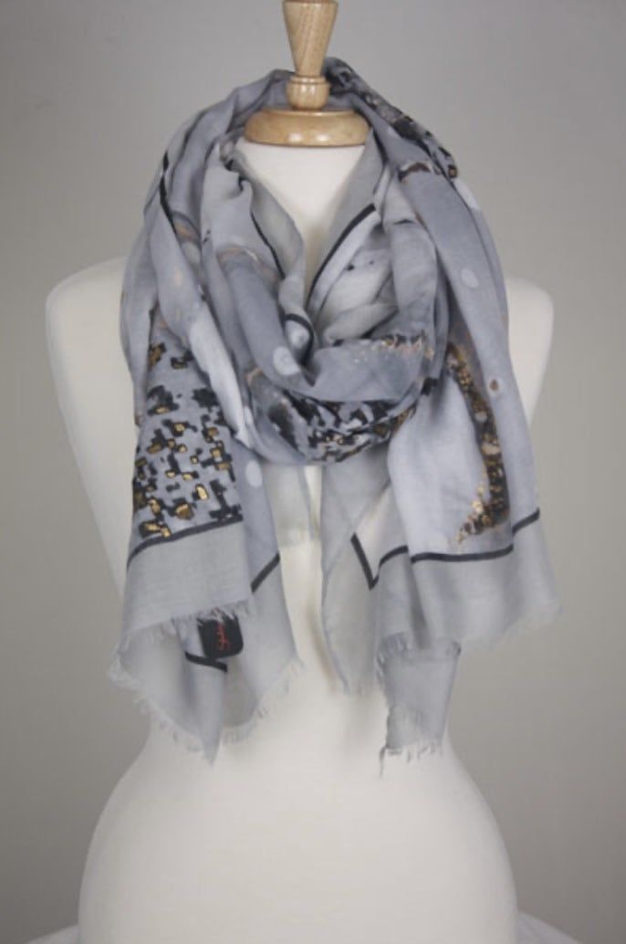 SPARKLE SWIRL SHAWL