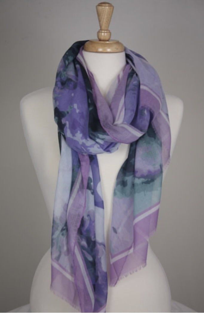 WATER SWIRLS SHAWL