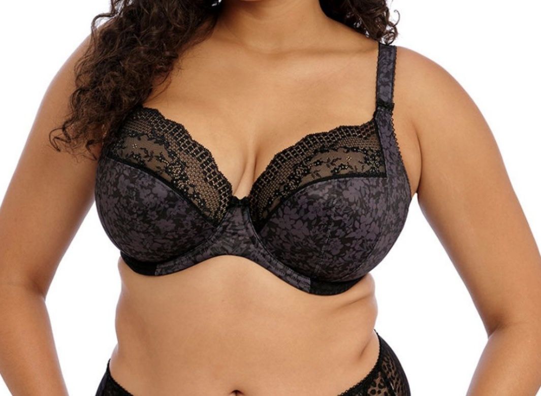 LUCIE UW PLUNGE STRETCH BRA BLACK