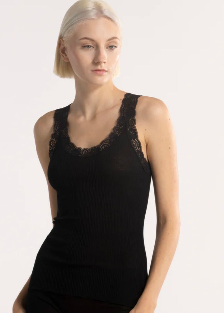 RIBBED TANK TOP