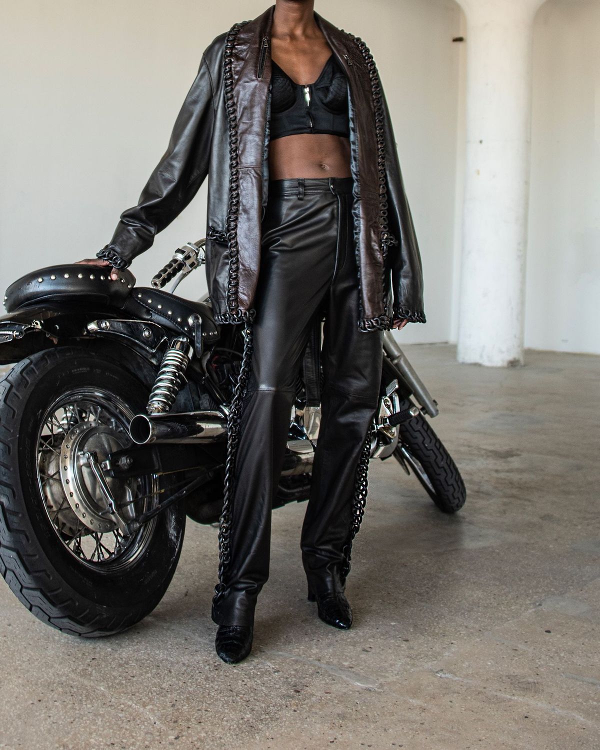 Whipstitch Tuxedo Pant