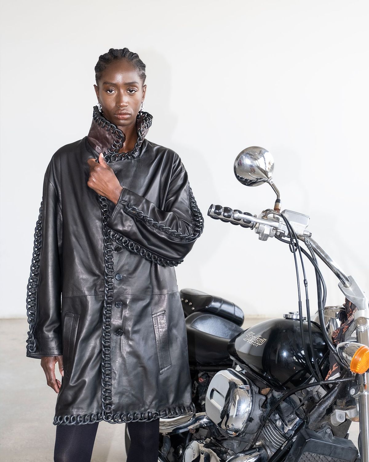 Whipstitch Trench Coat