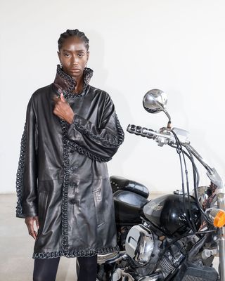 Whipstitch Trench Coat