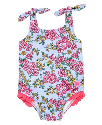 Ruffle Butts Tie Shoulder One Piece