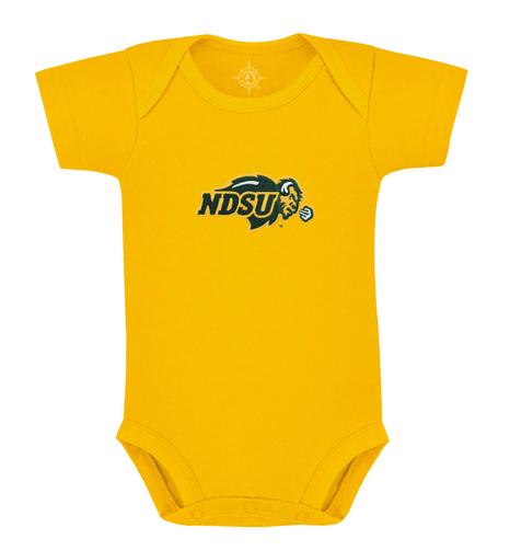 NDSU Short Sleeve Bodysuit #303