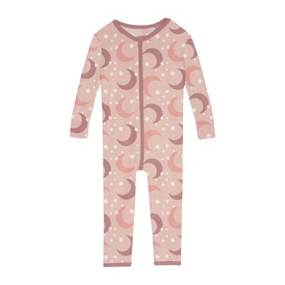 Kickee Pants Zipper Print Convertible Sleeper 
