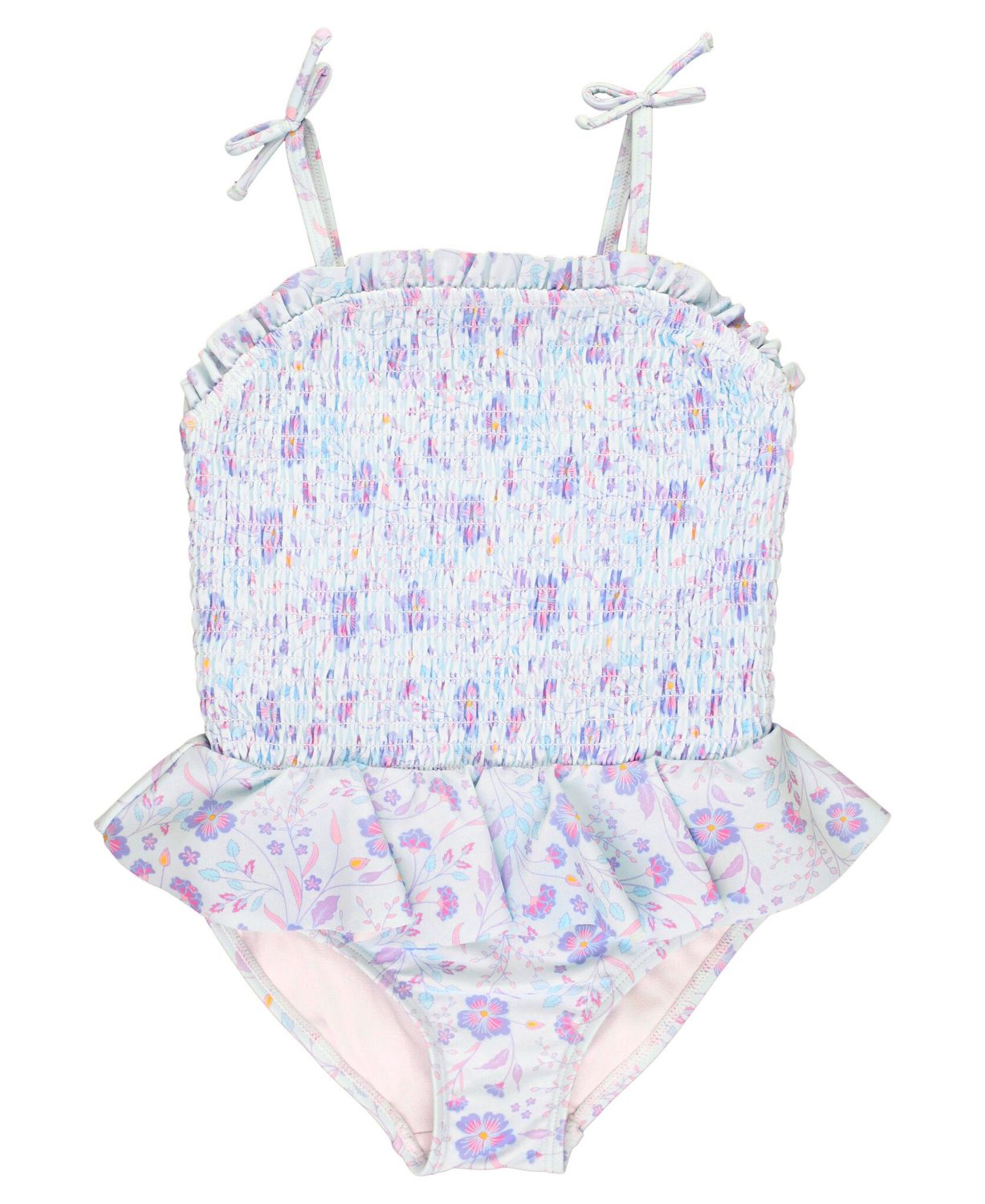 Ruffle Butts One Piece, Color: Peplum Fairytale Garden, Size: 18-24m