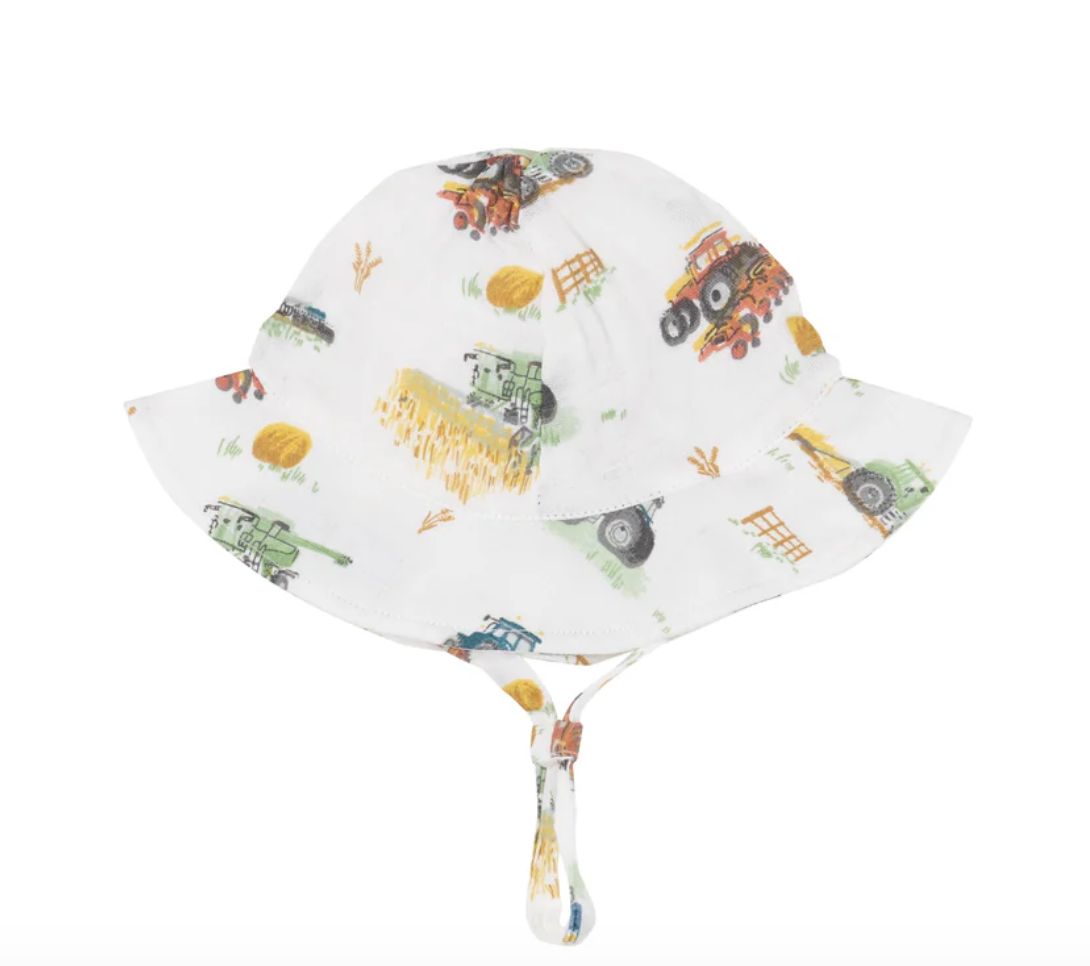 Angel Dear Sunhat , Color: Farm, Size: 0-6 months