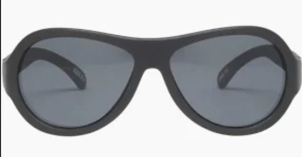 Babiators Aviators , Color: Jet Black, Size: 0-2