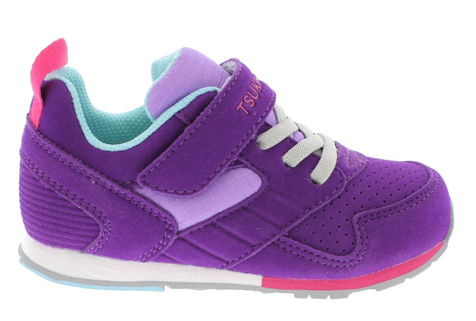 Tsukihoshi Racer 7-10 Girls, Color: Purple/Lavender, Size: 7