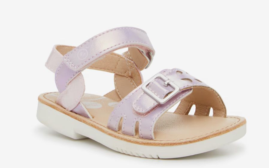 360 Girls Sandals, Color: Purple, Size: 7