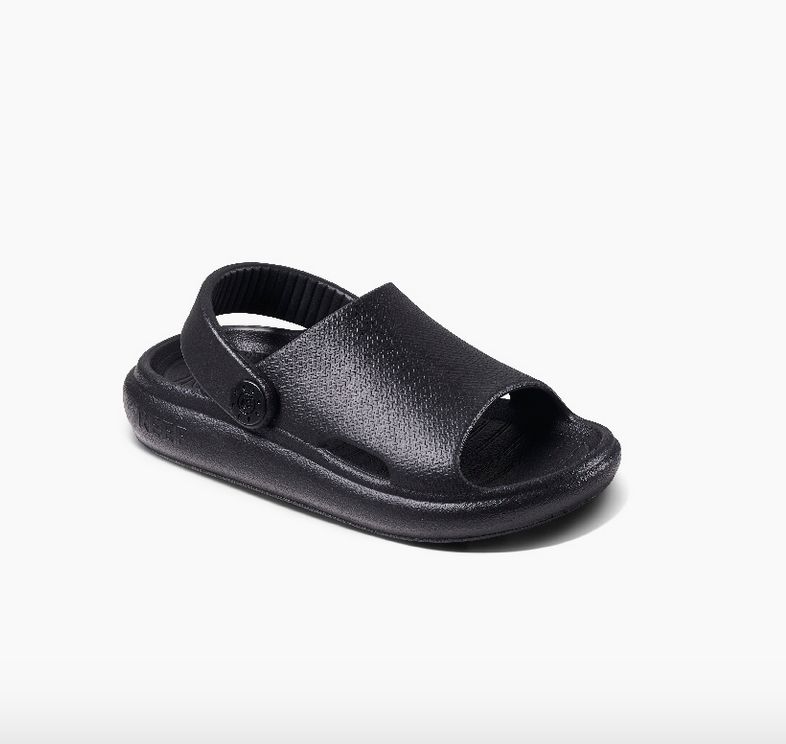 REEF Little Rio Slide, Color: Black, Size: 6