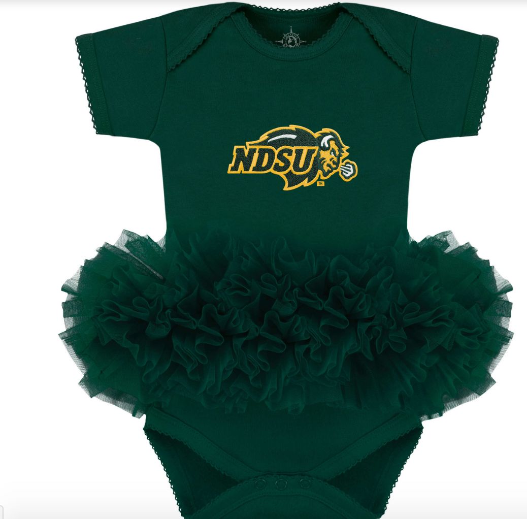 NDSU Tutu #433, Color: Hunter Green, Size: 0-3