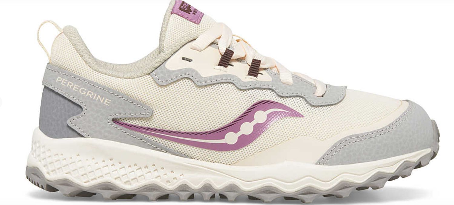 Saucony Peregrine Tie, Attribute 1: Orchard Cream, Attribute 2: 12.5, Attribute 3: M