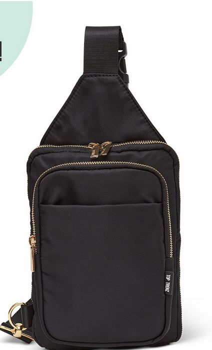 Top Trenz Cross Body, Color: Black