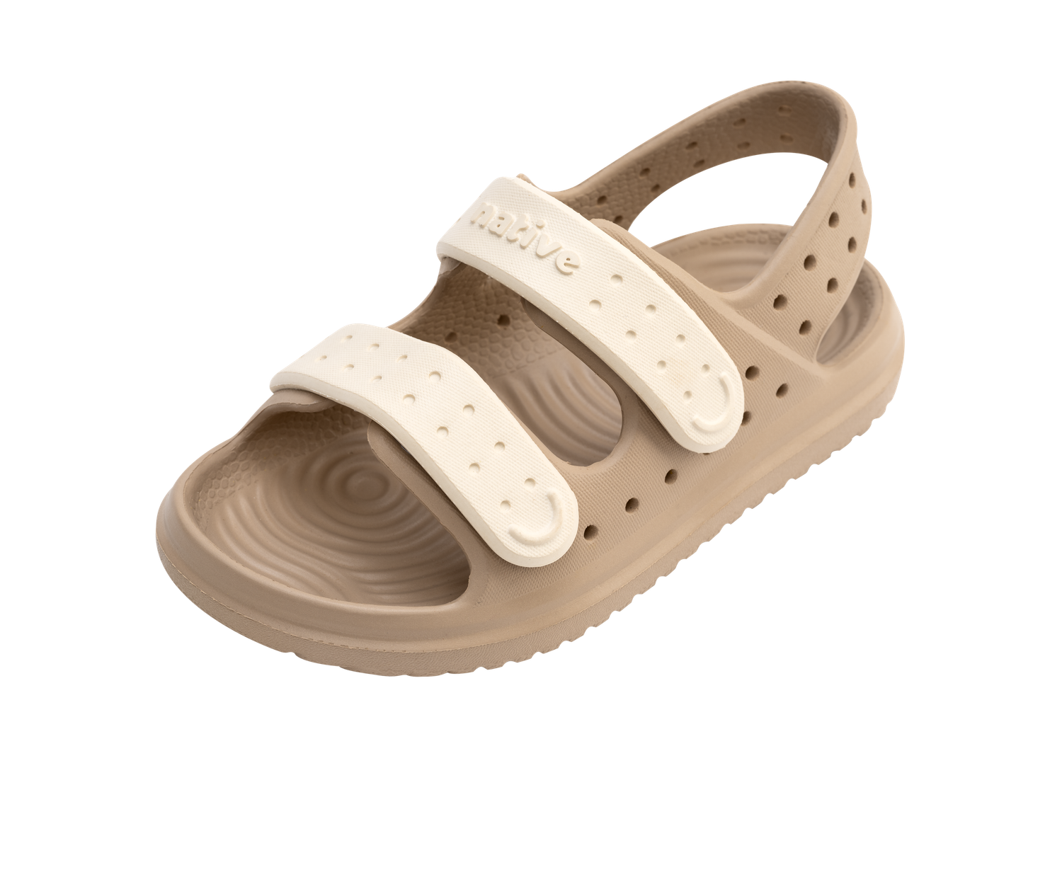 Native Chase Sandal, Color: Flax Tan, Size: 6