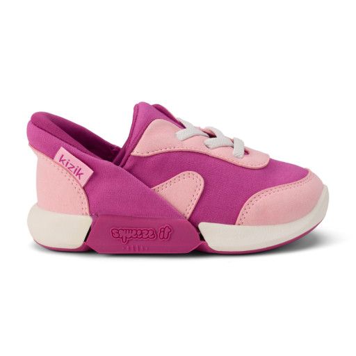 Kizik SQUEEZE IT RUN, Color: FESTIVAL FUCHSIA, Size: 4CStandard