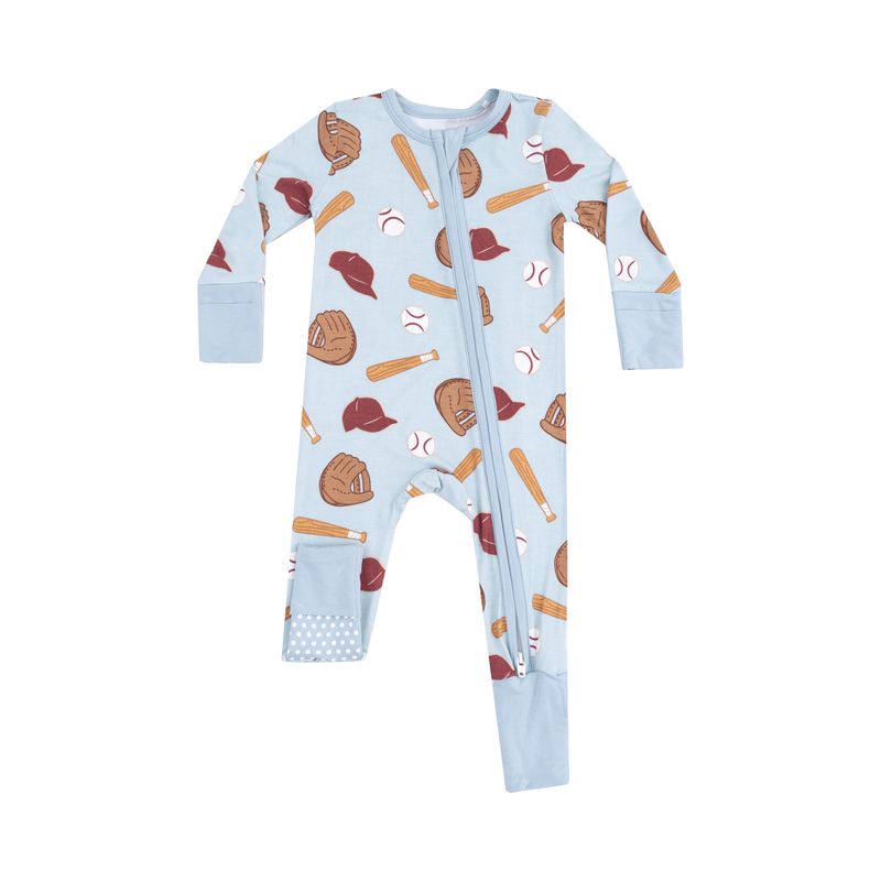 Angel Dear 2 Way Zipper Romper Baseball