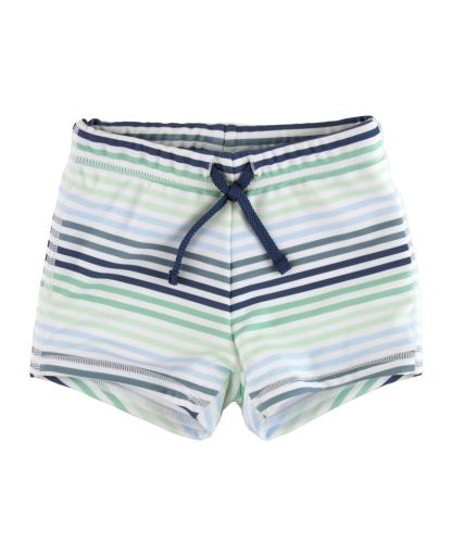 Rugged Butts Swim Shorties , Color: Coastal Stripe, Size: 0-3