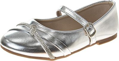 Josmo Kensie Silver Mary Jane