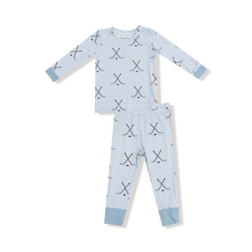 Hockey - Stone Blue - L/S Loungewear Set