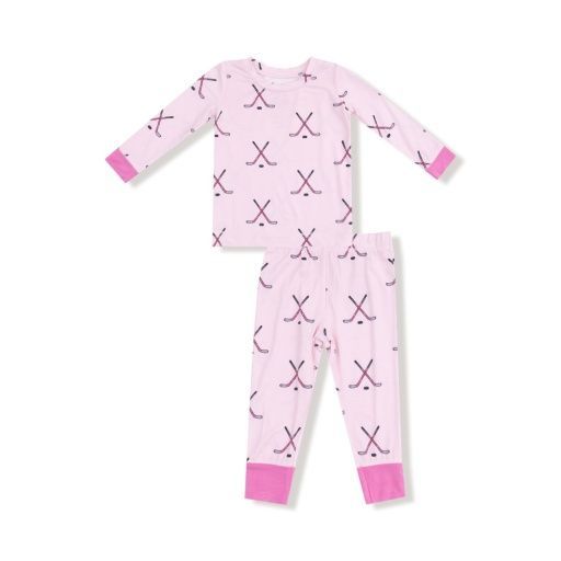 Hockey - Pink - L/S Loungewear Set