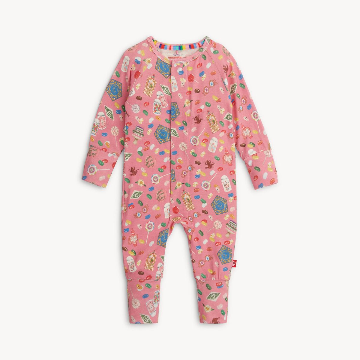 HARRY POTTER HONEYDUKES RF CONV COVERALL, Size: 0-3M, Color: HONEY