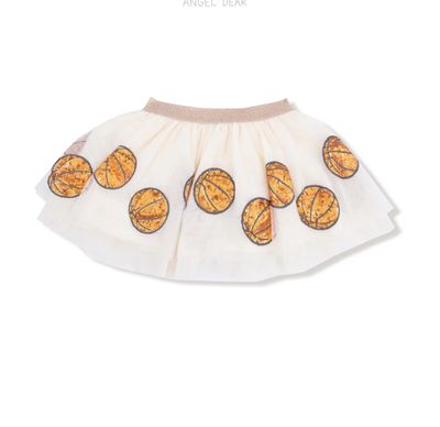 Varsity - Basketball Oatmeal- Tutu Skirt