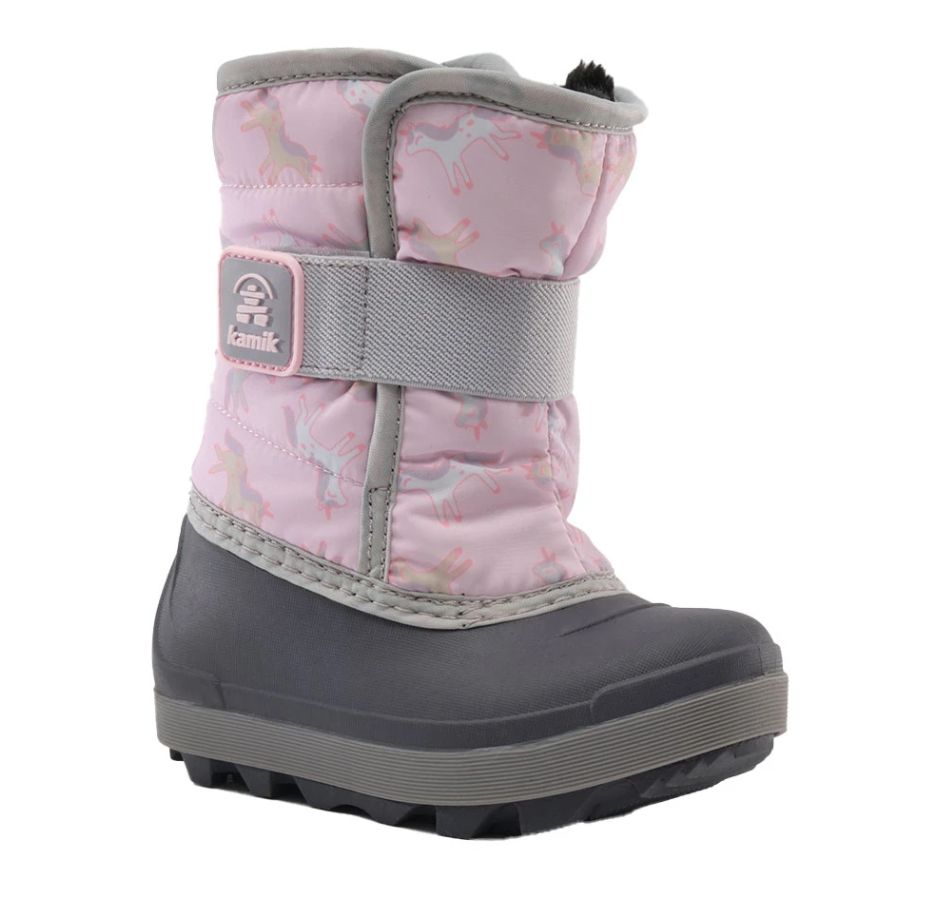 Kamik  Snowbug 7 Pink, Color: Light Pink, Size: 5