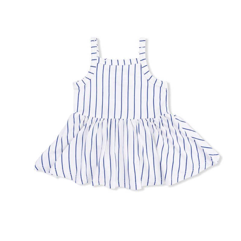Baseball Stripe - Tank with Peplum