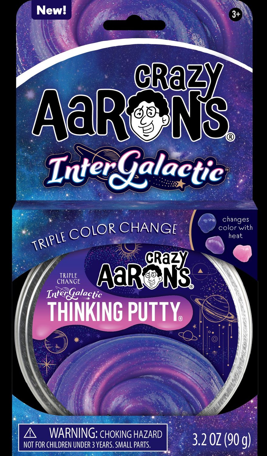 Crazy Aarons Thinking Putty, Color: Inter Galactic