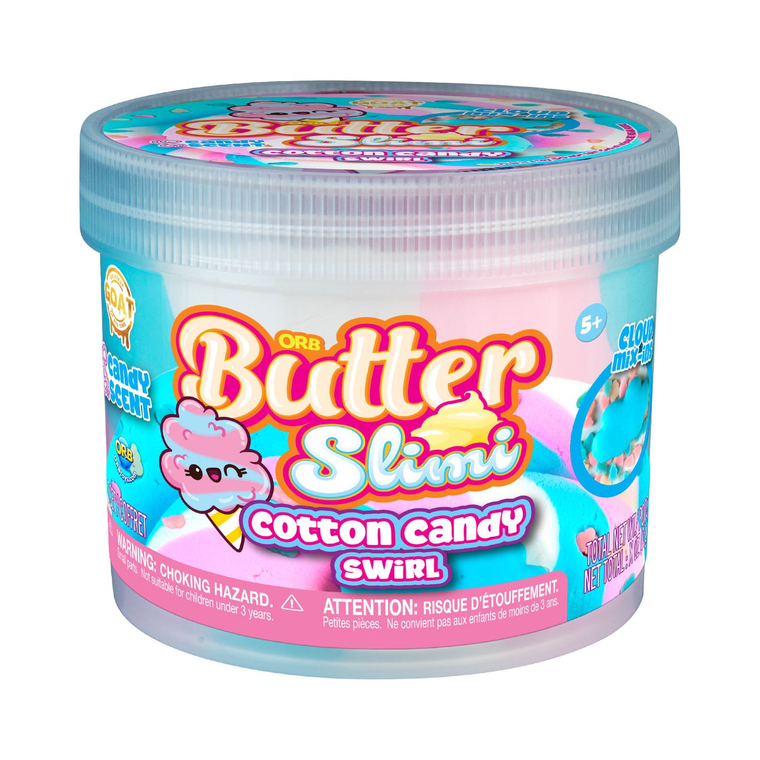 ORB Butter Slime, Color: Cotton Candy