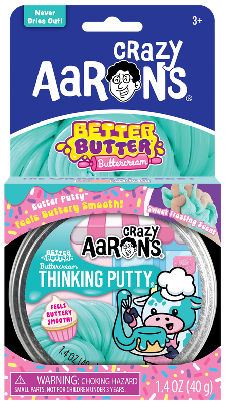 Crazy Aarons Thinking Putty Butter