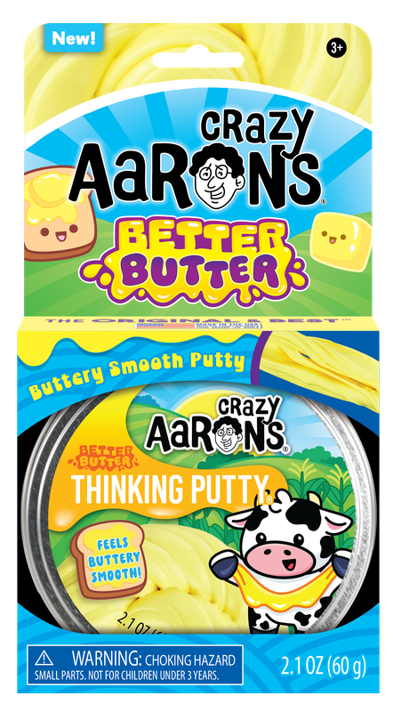 Crazy Aarons Thinking Putty Butter