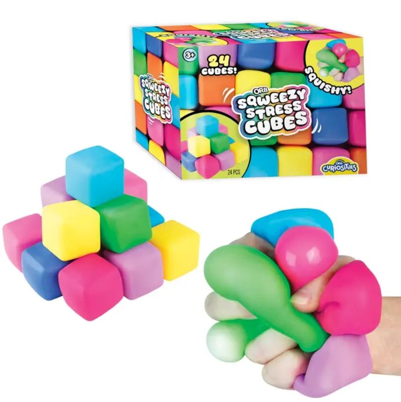 Orb Sqweezy Stress Cubes