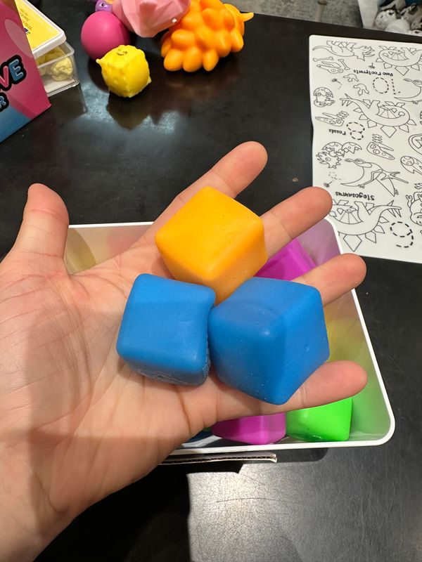 Orb Sqweezy Stress Cubes