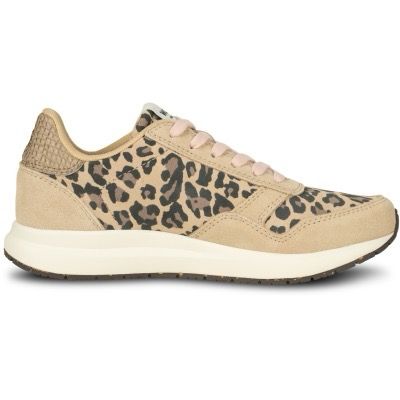 Nicoline suede leopard