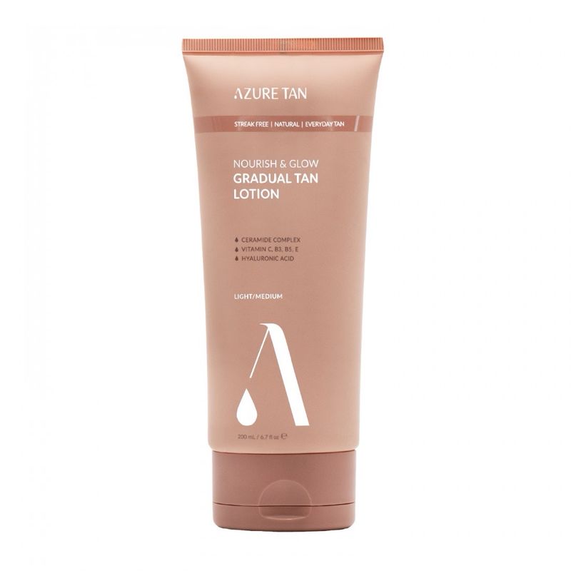 Nourish &amp; Glow Gradual Tanning Lotion LIGHT TO MEDIUM