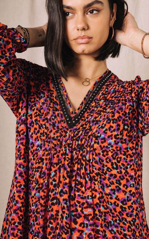 Juna Leo Flames Dress