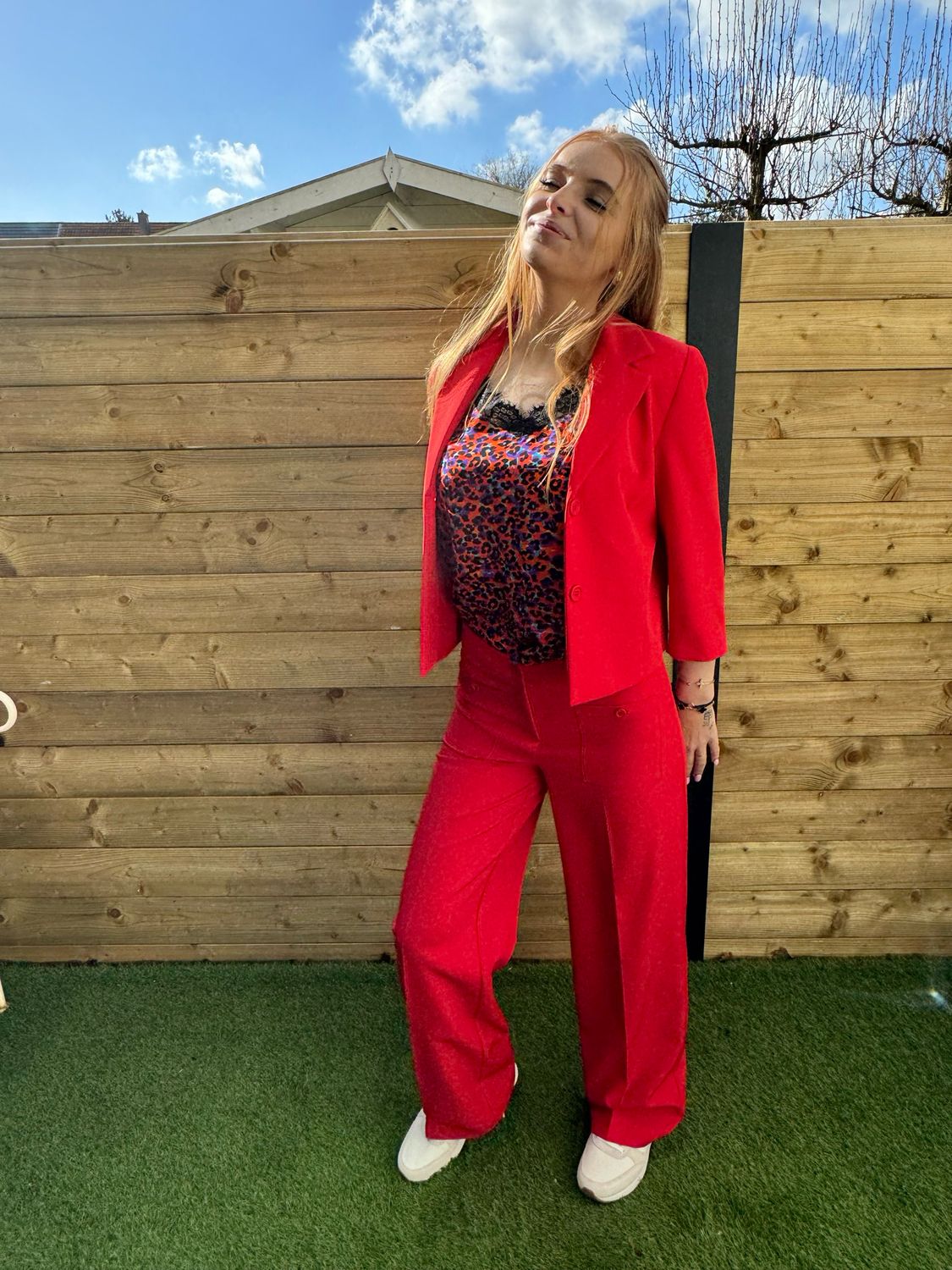 Selia Leo Flames Top