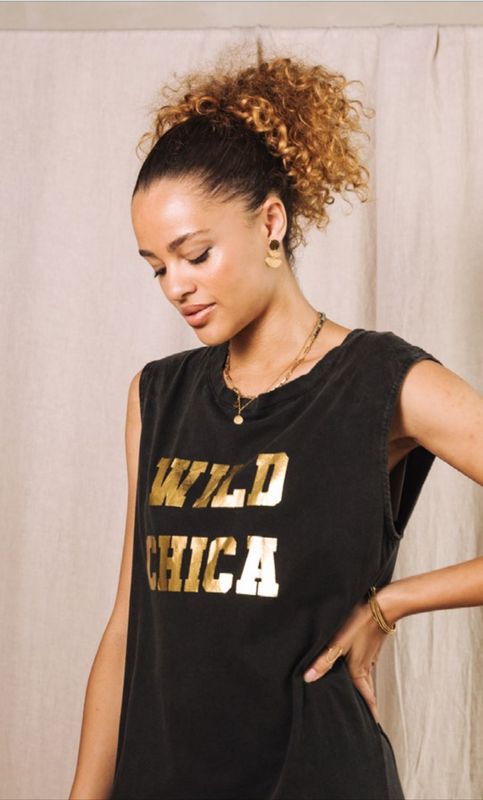 Reave Wild Chica Foil T-shirtjurk