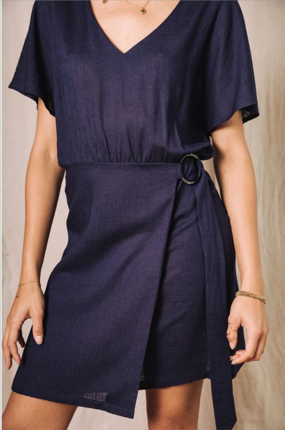Rushine Linen jurk