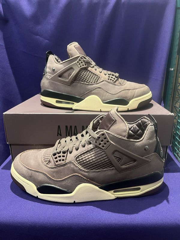 Nike Jordan 4 Retro x A Ma Maniere Mid Violet Ore Uk Size 9 Us10 Great Condition