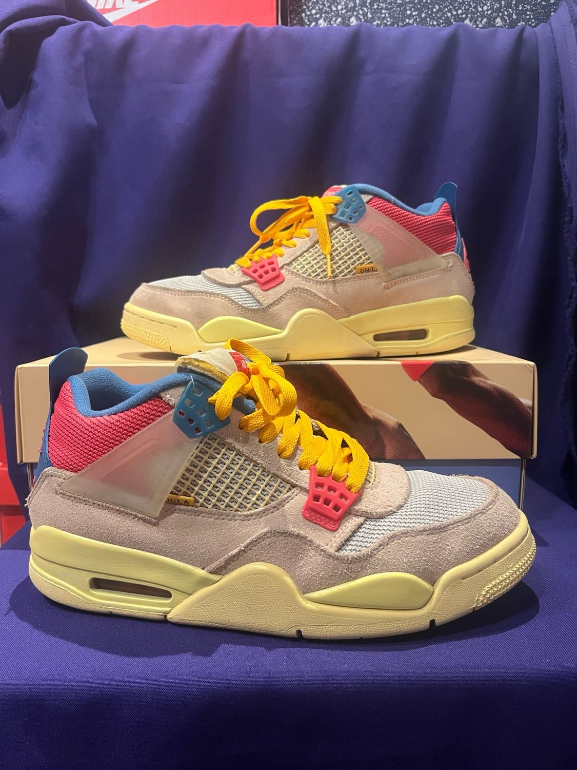 Nike Air Jordan 4 Retro x Union LA Guava Ice - UK 8