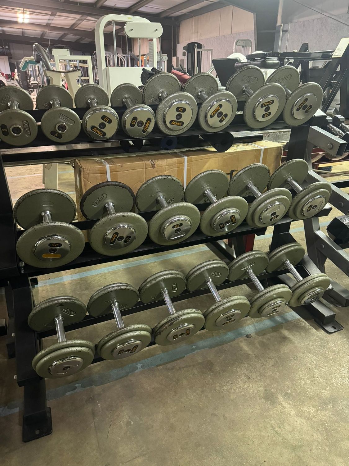 Troy Prostyle Dumbbell Set 5-50